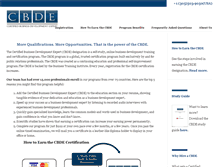 Tablet Screenshot of businessdevelopmentcertification.com